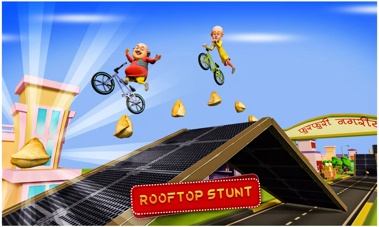 Motu Patlu Cycling Adventure Screenshots