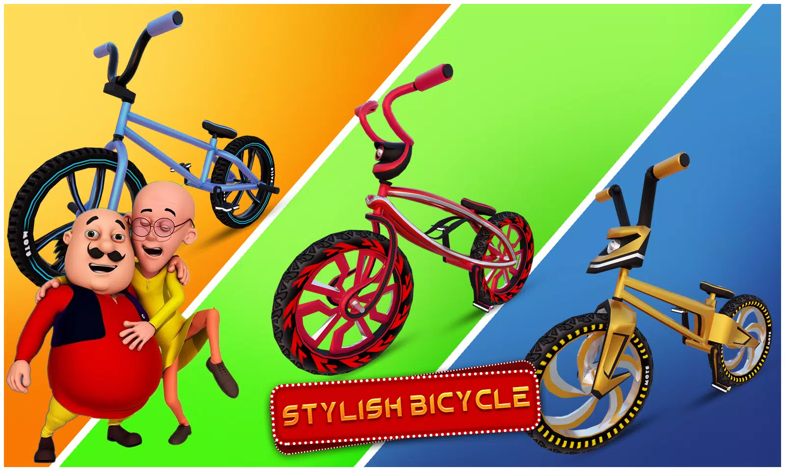Motu Patlu Cycling Adventure Screenshots