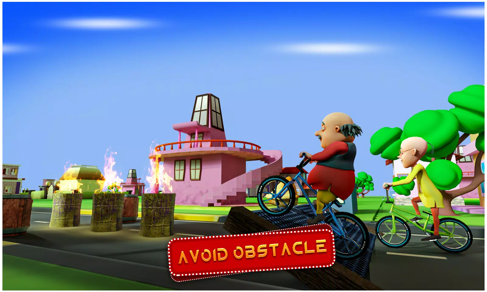 Motu Patlu Cycling Adventure Screenshots