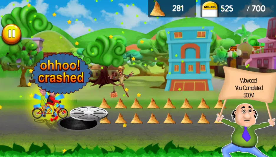 Motu Patlu Cycling Adventure Screenshots
