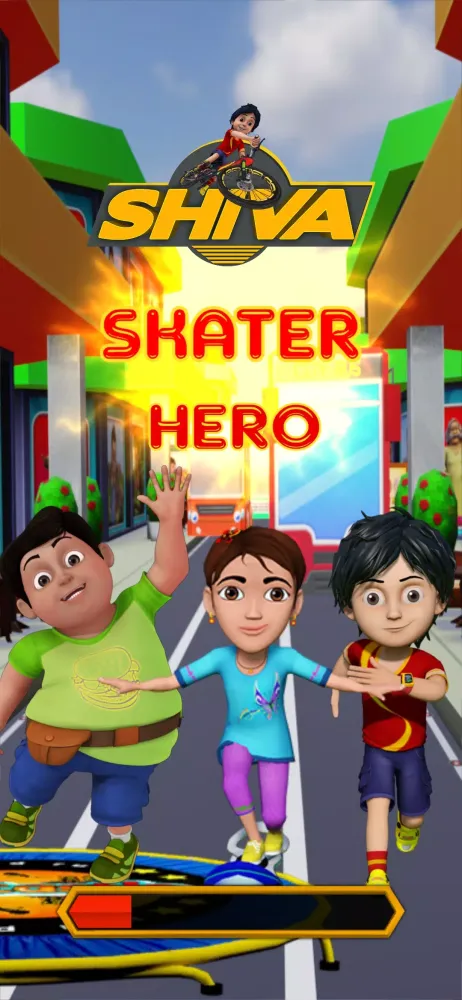 ภาพหน้าจอของ Shiva Skater Hero