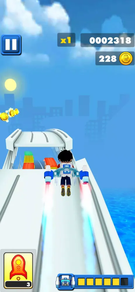ภาพหน้าจอของ Shiva Skater Hero