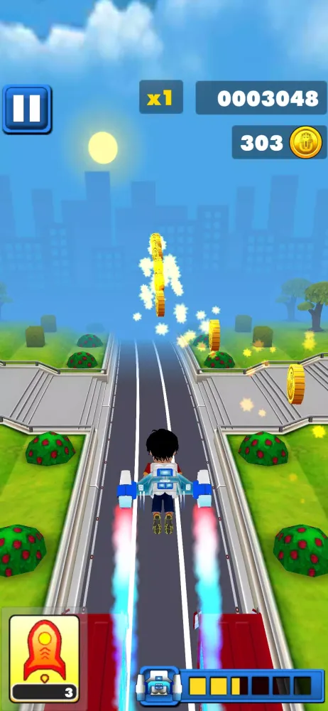 ภาพหน้าจอของ Shiva Skater Hero