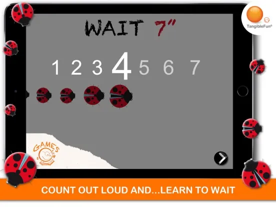 Nini learns to count Italian iPad  스크린샷