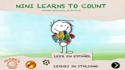 Capturas de pantalla de Niní aprende a contar Italiano
