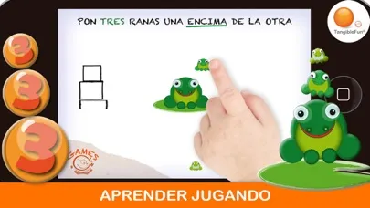 Capturas de pantalla de Niní aprende a contar Italiano