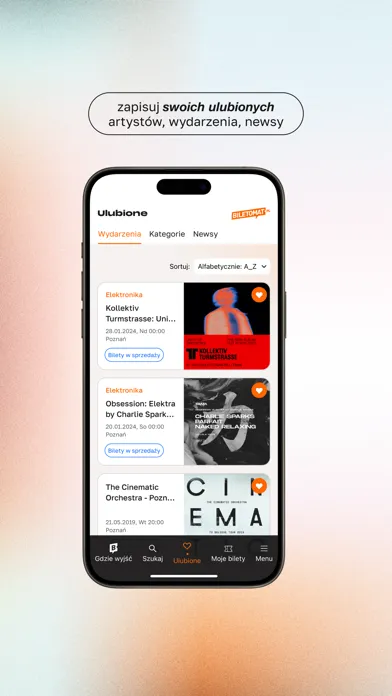 Biletomat APP bilety dla fanów スクリーンショット