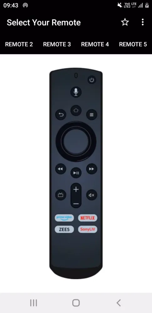 Amazon Firestick Remote Screenshots