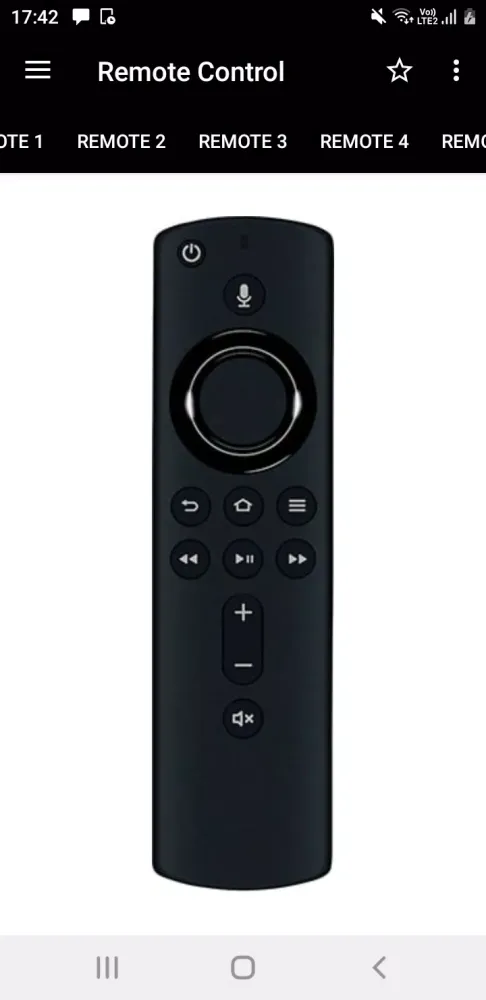 Amazon Firestick Remote Screenshots