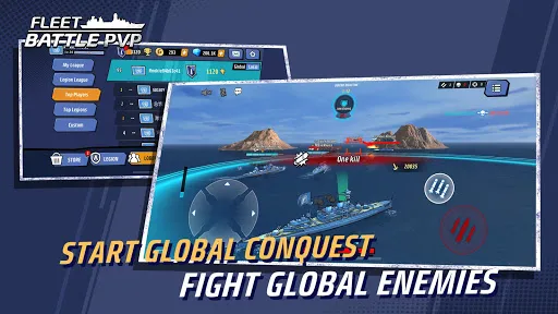 Capturas de pantalla de Fleet Battle PvP