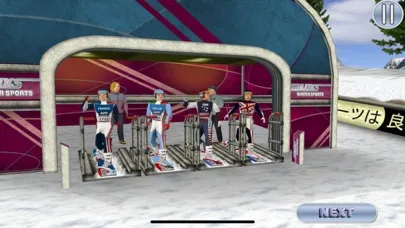 Tangkapan skrin Athletics: Winter Sports