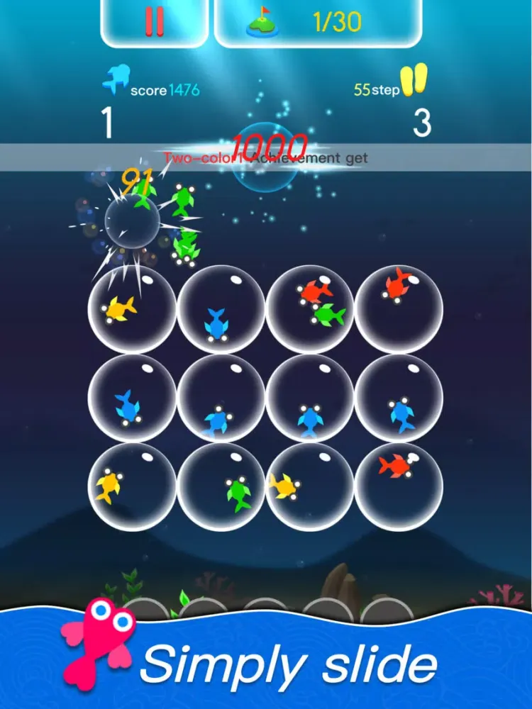 pop fish: seabed escape iPad  سکرین شاٹس