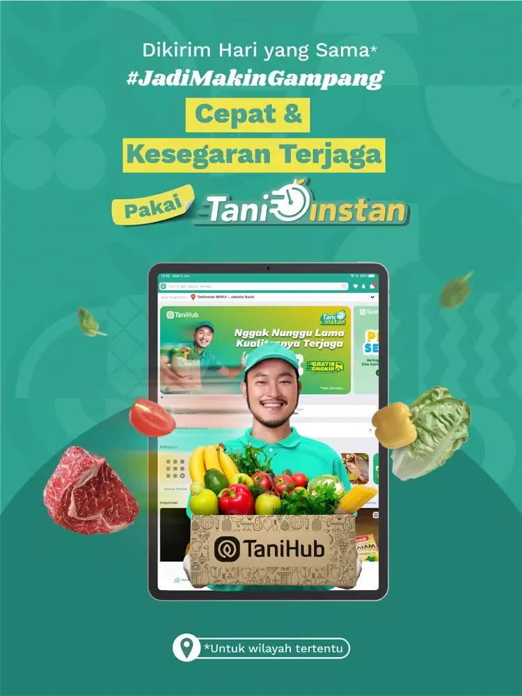 TaniHub Belanja Panen Terbaik iPad  Screenshots