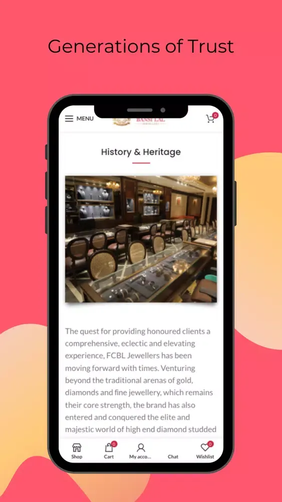 Screenshot di FCBL Jewellers