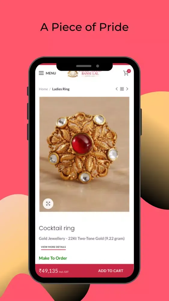 Screenshot di FCBL Jewellers