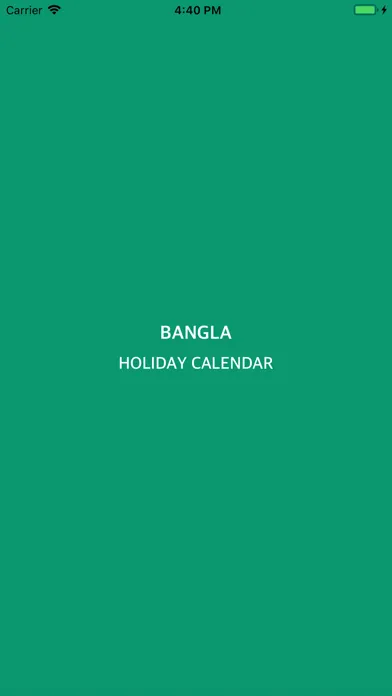 Bangla Holiday Calendar應用截圖