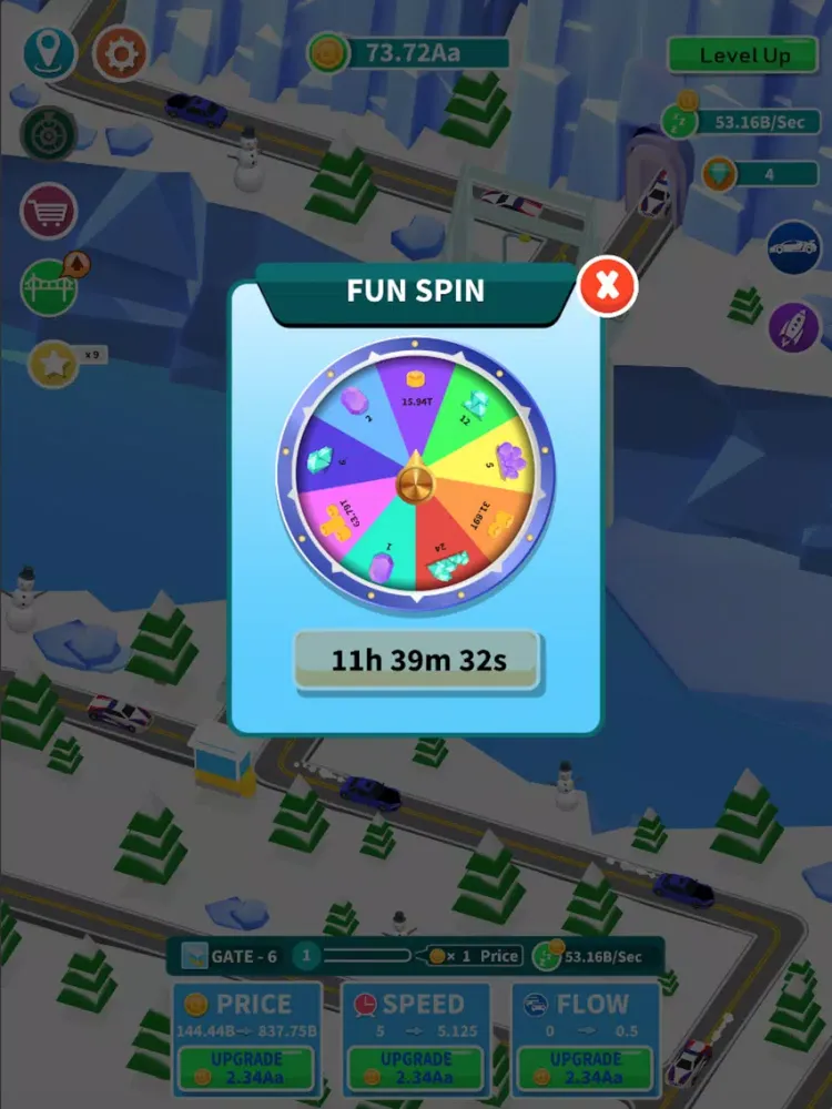 Capturas de tela do Idle Bridge Tycoon iPad 