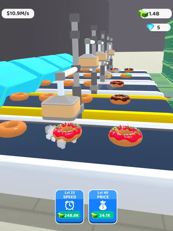صور Donut Factory 3D iPad 