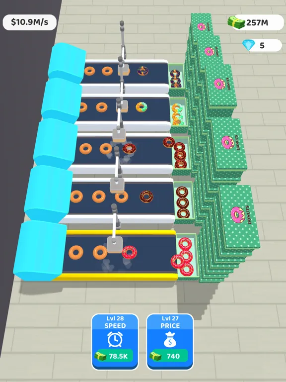 صور Donut Factory 3D iPad 