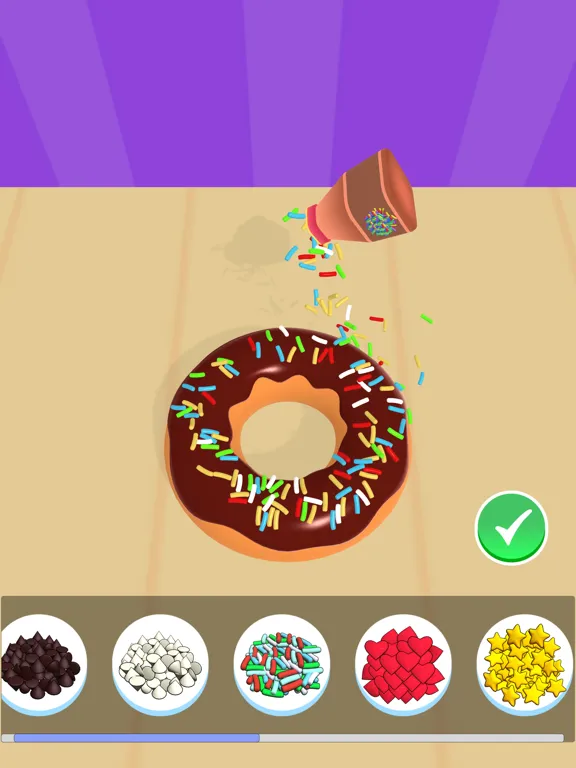 صور Donut Factory 3D iPad 
