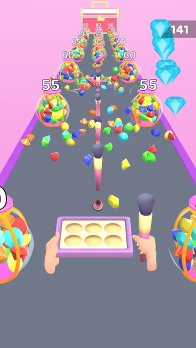 Capturas de pantalla de Makeup Rush 3D