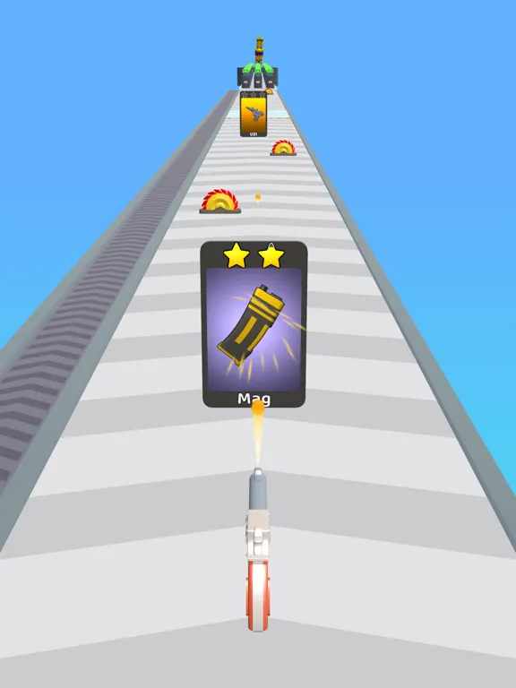 Tangkapan layar Weapon Card Run iPad 