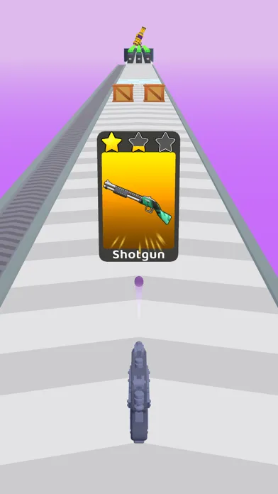 Tangkapan layar Weapon Card Run