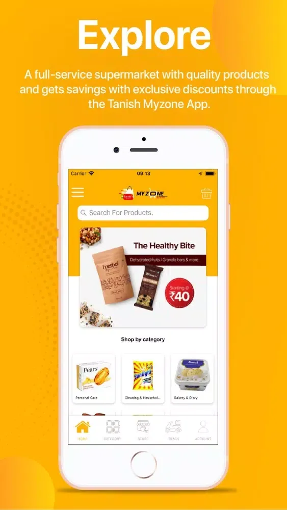 Capturas de pantalla de Tanish MyZone -Online Grocery