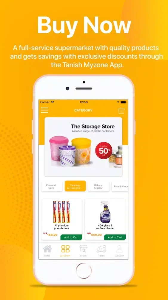 Capturas de pantalla de Tanish MyZone -Online Grocery