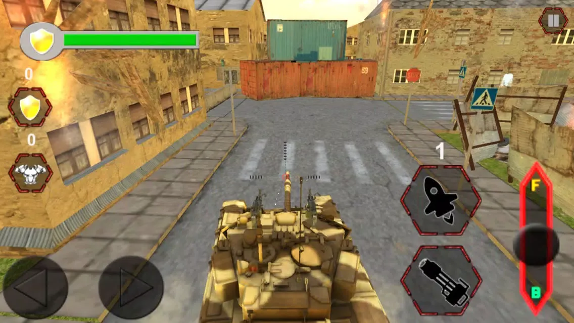 Capturas de tela do Tank battle Strike : Free War-Fare Mobile Game-s