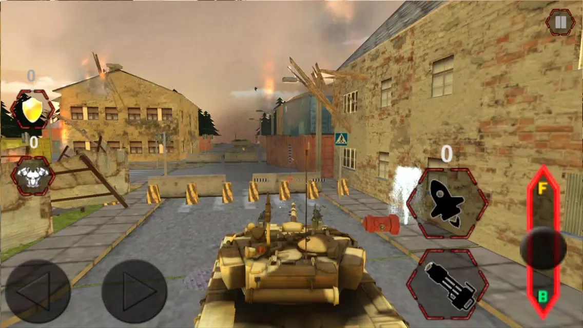 Capturas de tela do Tank battle Strike : Free War-Fare Mobile Game-s