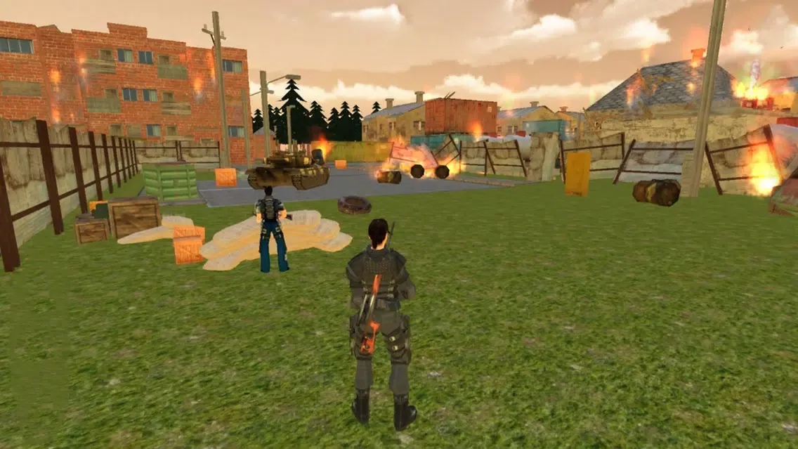 Capturas de tela do Tank battle Strike : Free War-Fare Mobile Game-s