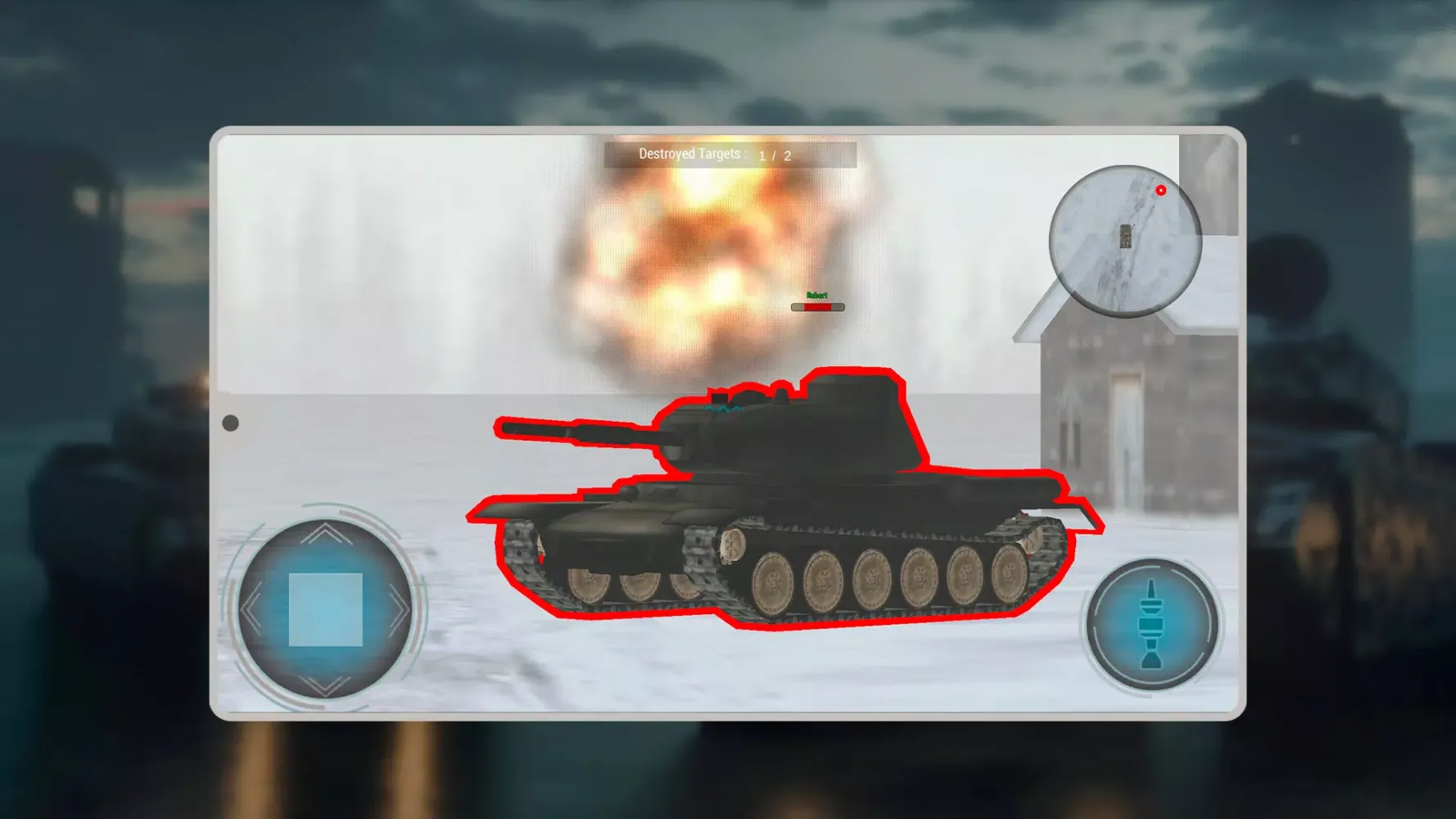 Zrzuty ekranu Tank Battle Game