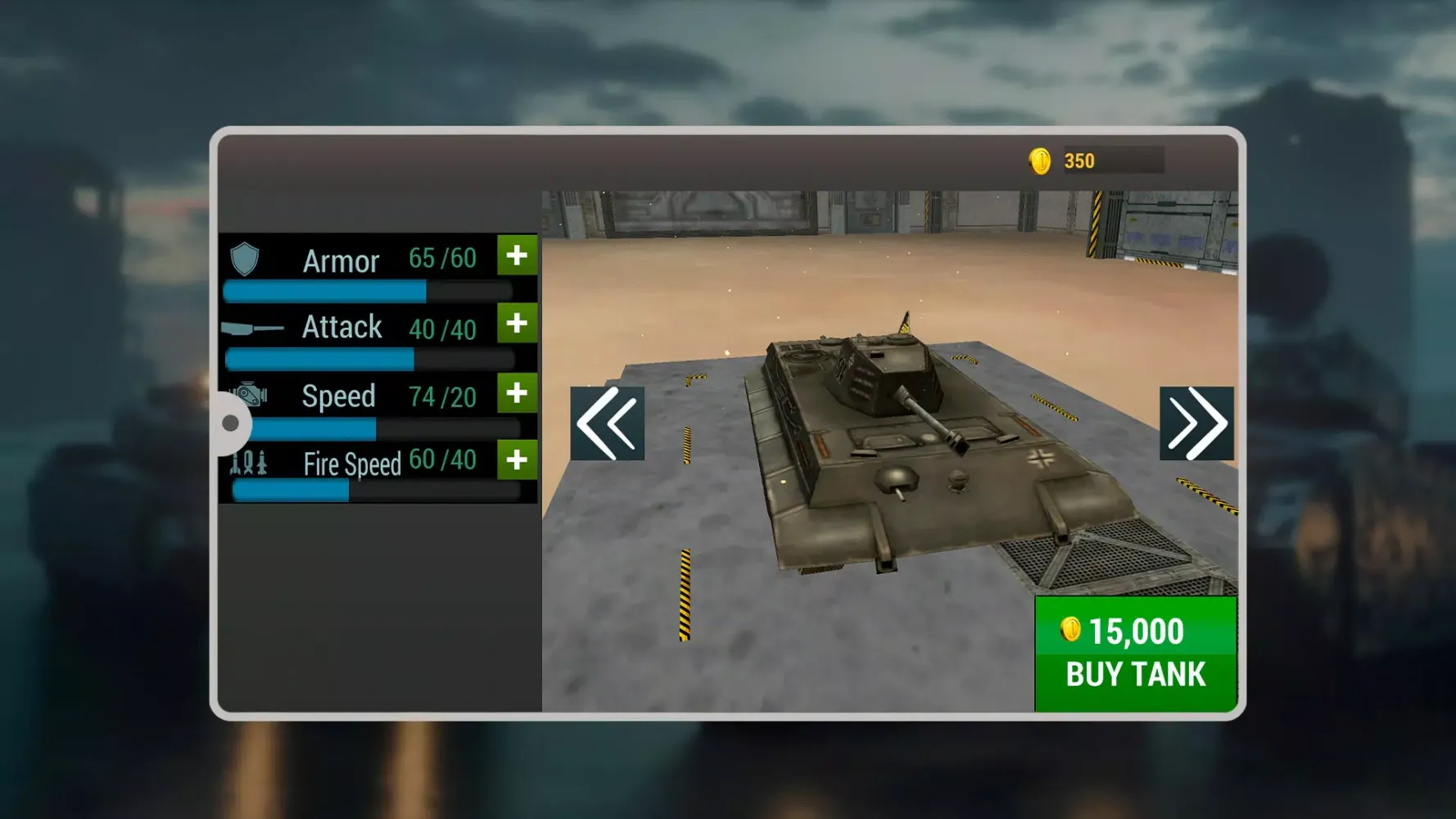 Zrzuty ekranu Tank Battle Game