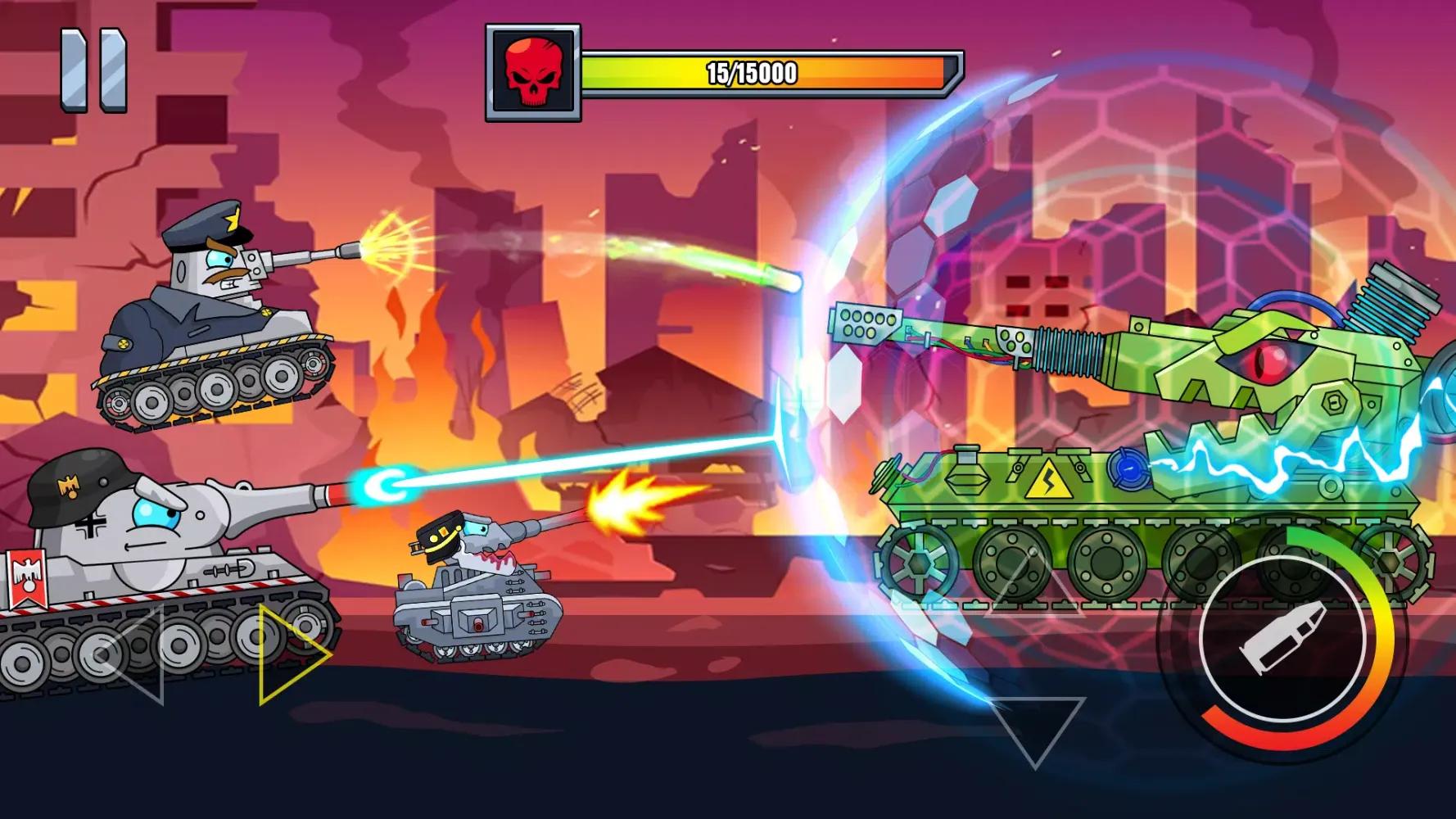 Скриншоты Tank Battle: War Combat