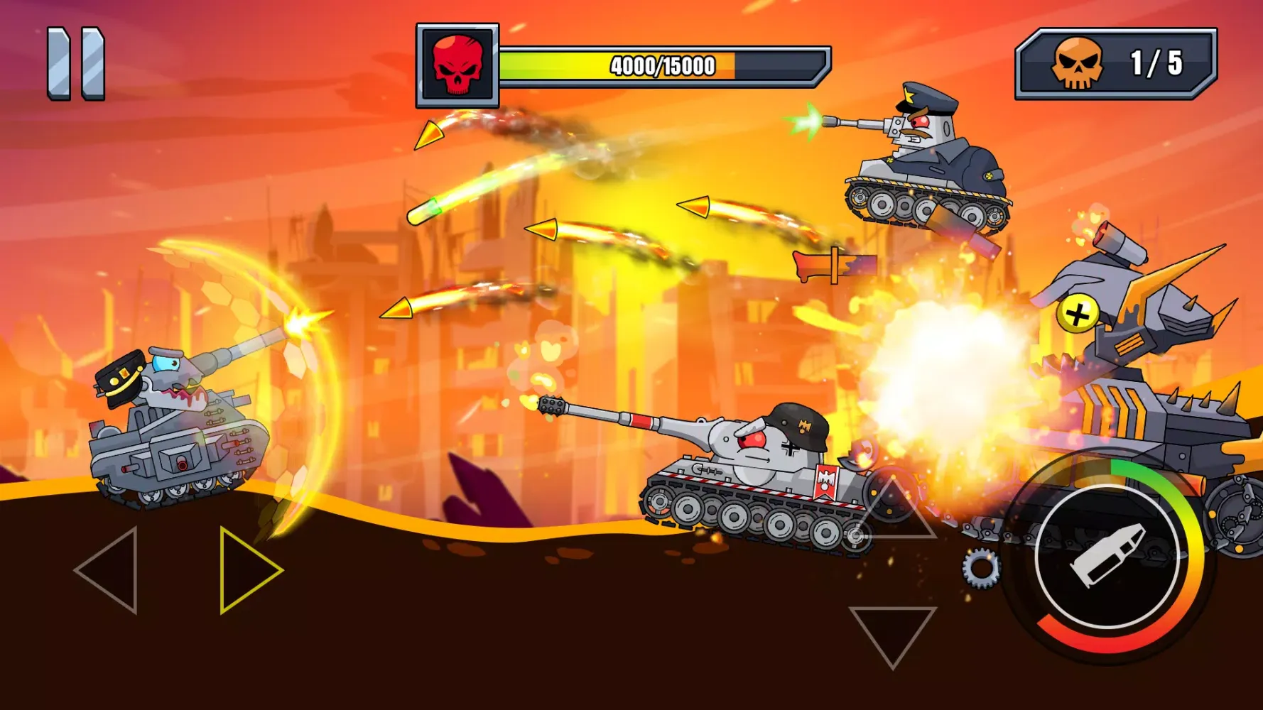 Скриншоты Tank Battle: War Combat
