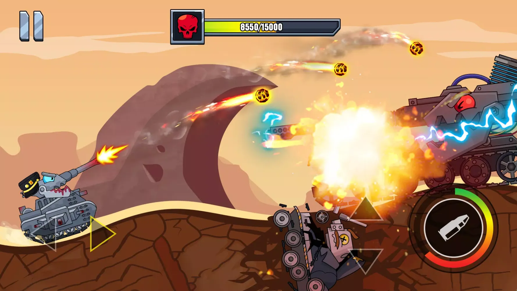 Скриншоты Tank Battle: War Combat
