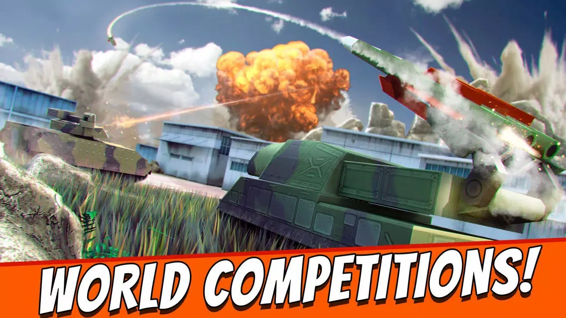 Tanks Fighting Shooting Game For Free Military World War Domination应用截图