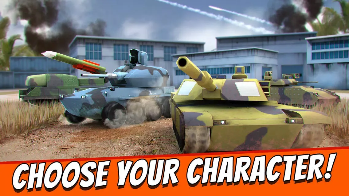 Tanks Fighting Shooting Game For Free Military World War Domination应用截图