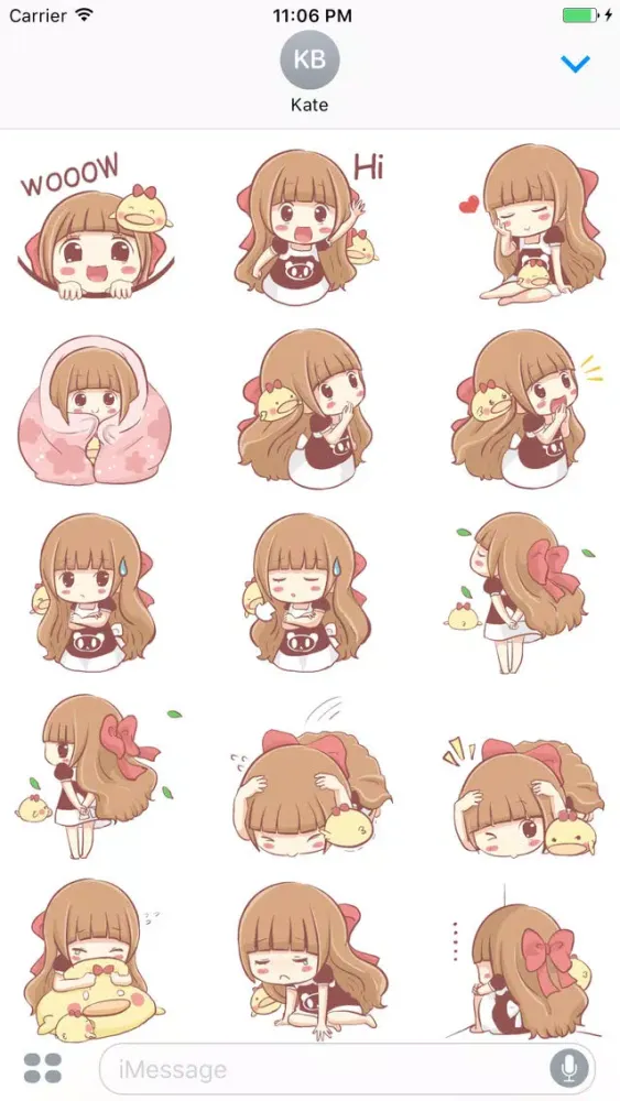 Ảnh chụp màn hình của Amie The Cutie Girl Expression 2