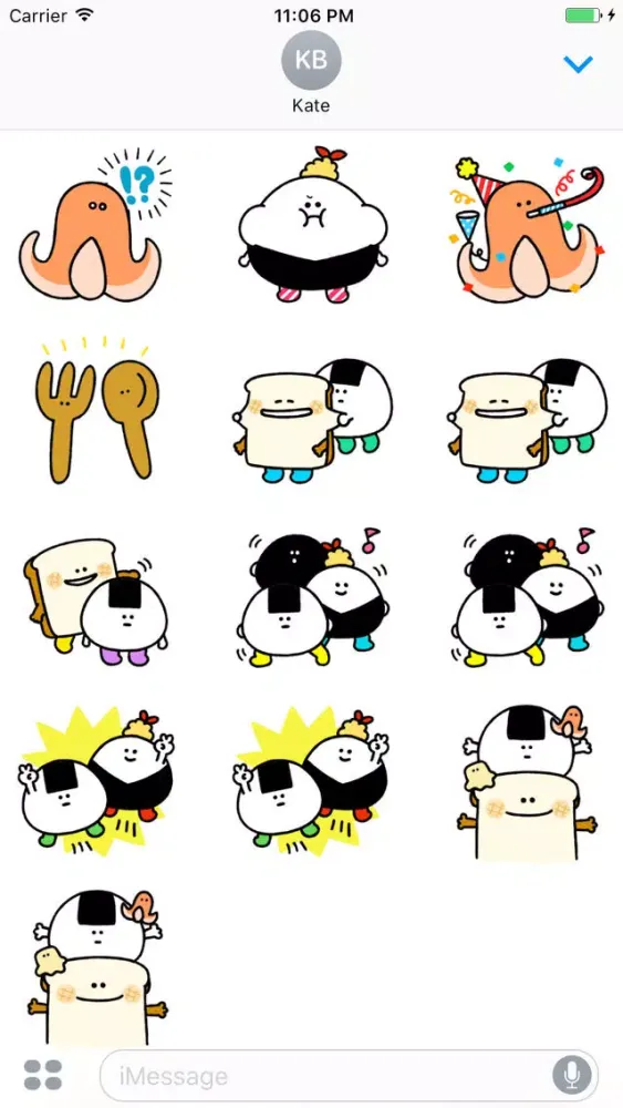 Breads and Riceball Reaction应用截图