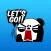 Chatting Panda Sticker