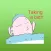 E.B Jr The Egg Boy English Sticker