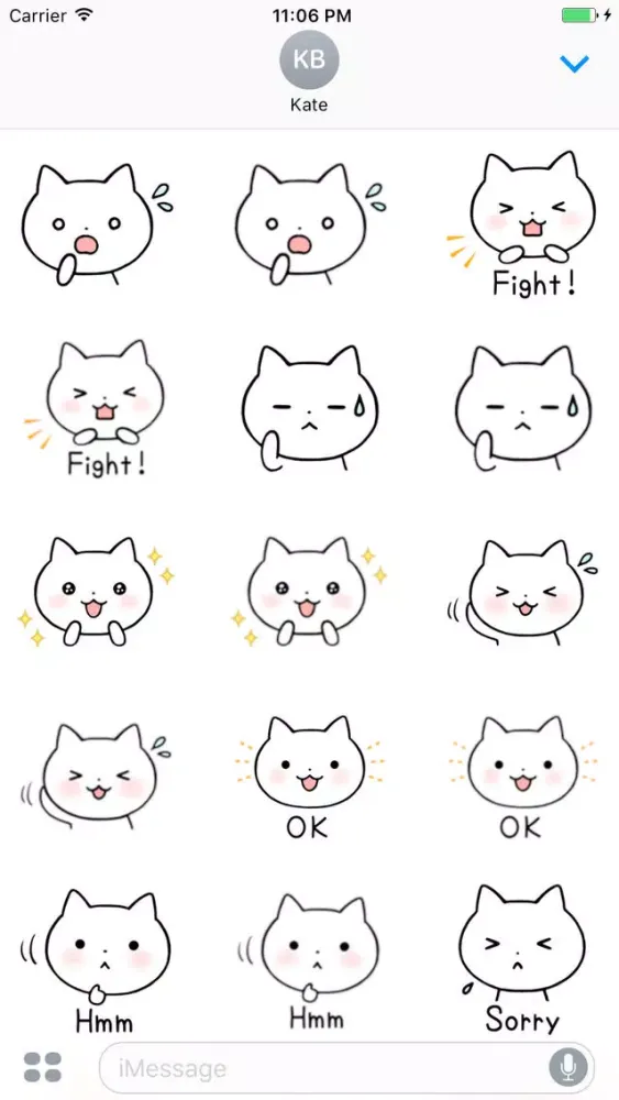 ภาพหน้าจอของ Full of Animals Sticker