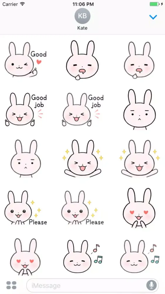 ภาพหน้าจอของ Full of Animals Sticker