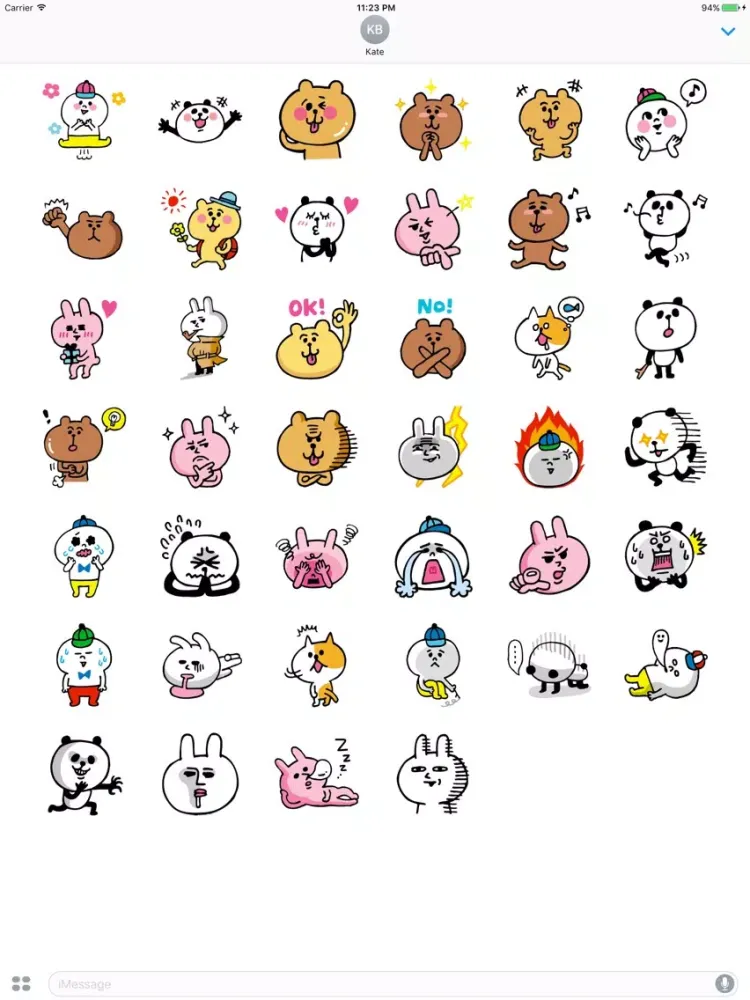 Capturas de pantalla de Funny Animals Sticker iPad 