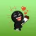 Funny Black Baby English Sticker