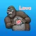 Funny Brown Monkey Sticker 2