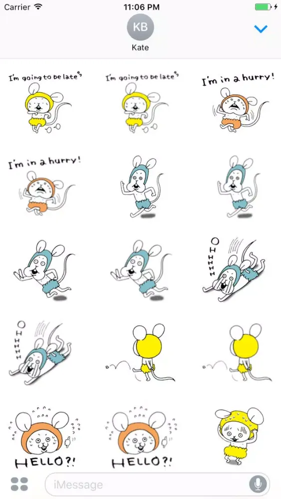 Funny Mouse with Text Ekran Görüntüleri