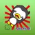 Ginni Little Baby Penguin English Sticker